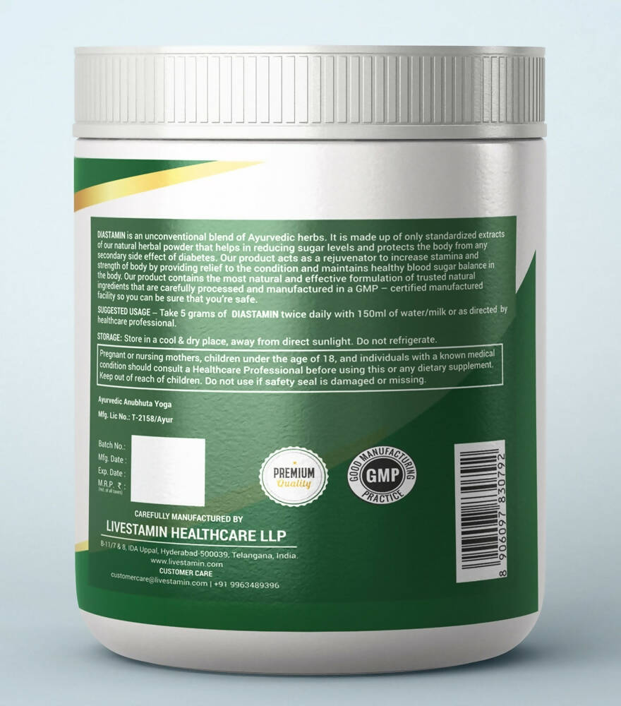 Livestamin Diastamin Herbal Supplement - Swadesiicart