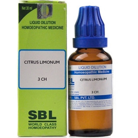 SBL Homeopathy Citrus Limonum Dilution | Swadesiicart