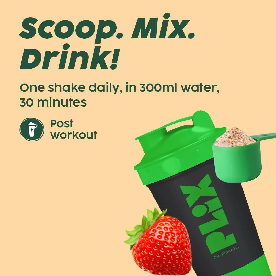 PLIX The Plant Fix Evolve Plant Protein Shake Powder - Mixed Berry | Swadesiicart