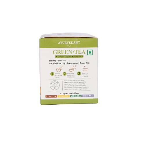 Baidyanath Jhansi Organic Green Tea Bags - Swadesiicart