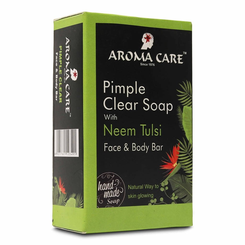 Aroma Care Pimple Clear Soap With Neem Tulsi - Swadesiicart