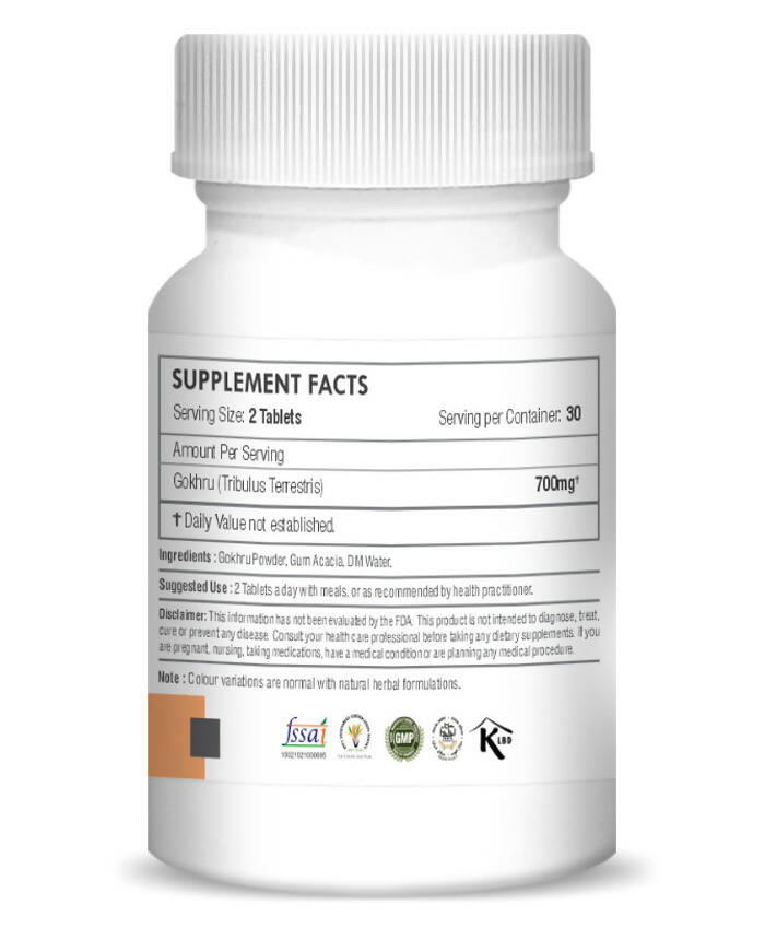 H&C Herbal Gokhru Tablets - Swadesiicart