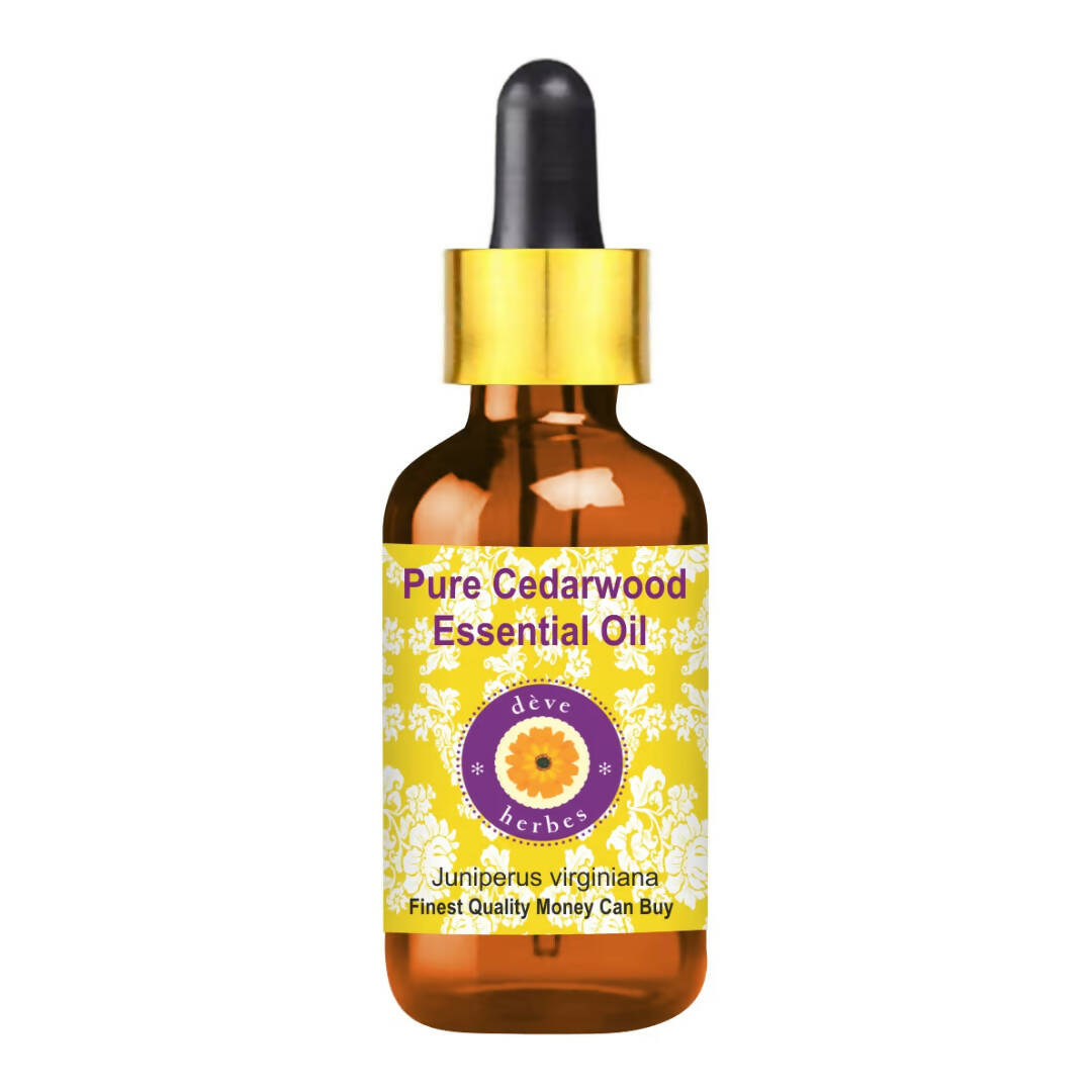 Deve Herbes Pure Cedarwood Essential Oil