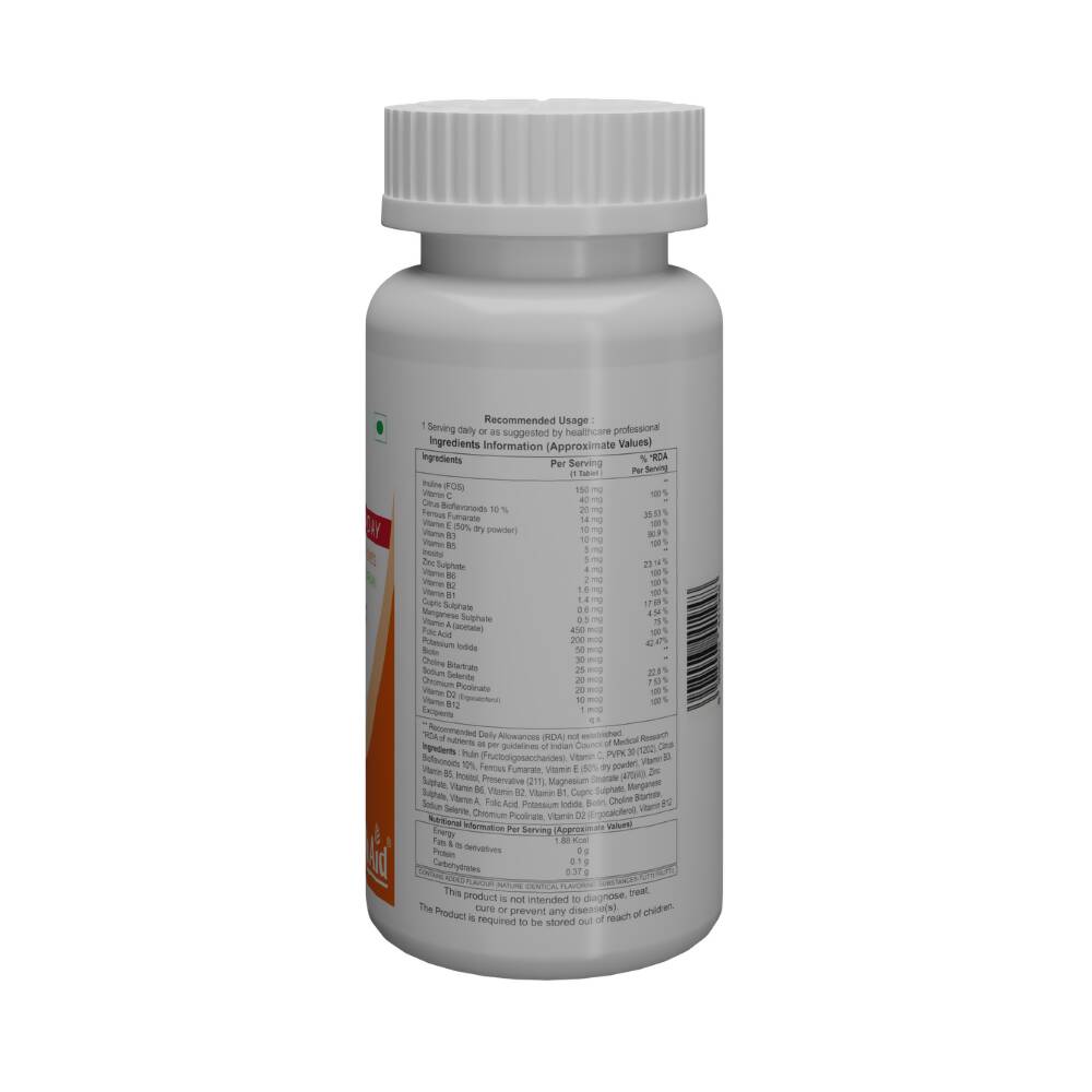 HealthAid Childrens MultiVitamin and Minerals Chewable Tablets | Swadesiicart