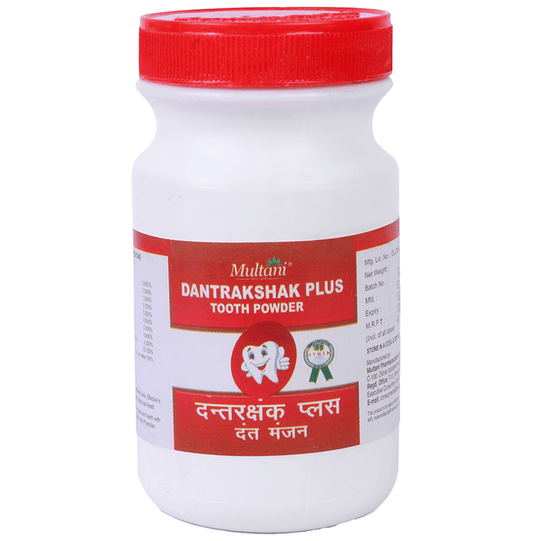 Multani Dantrakshak Plus Tooth Powder | Swadesiicart