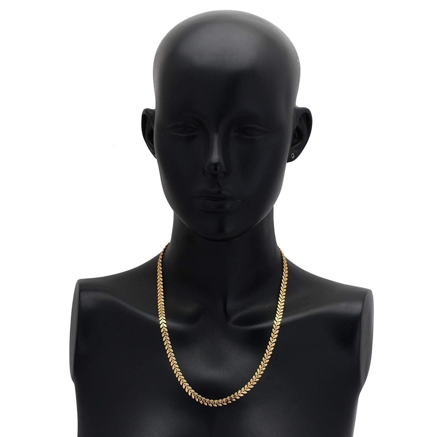 Gold-Polished Alloy Golden Pearl Chain - The Pari | Swadesiicart