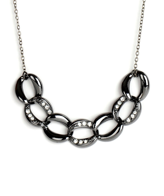 Silver-Plated Alloy Stylish Diva Necklace - The Pari | Swadesiicart