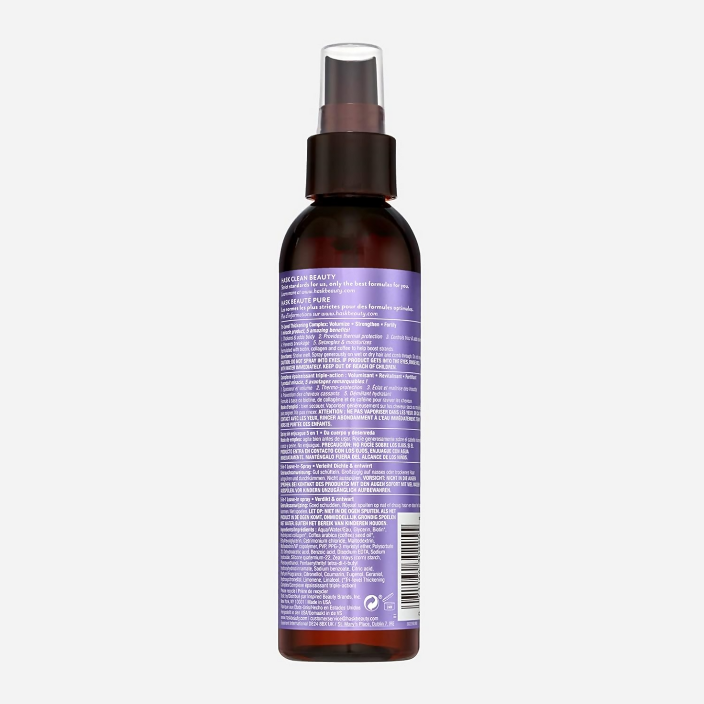 HASK Thickening Biotin Boost 5-In-1 Leave-In-Spray | Swadesiicart