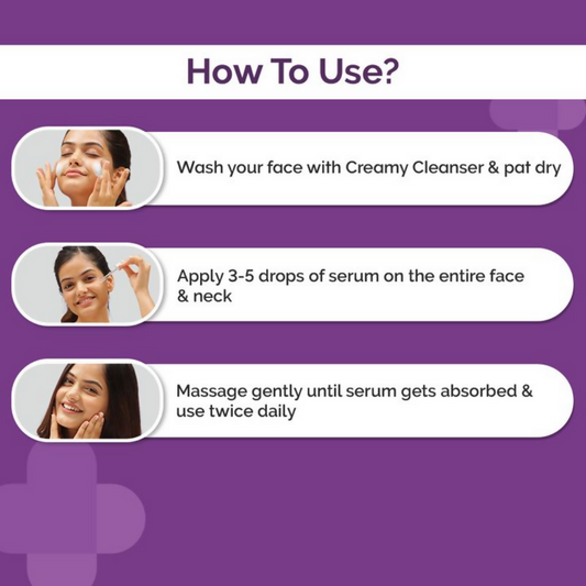 The Derma Co 5% Vitamin C Daily Face Serum With Ferulic Acid & Multivitamin - Limited Time Offer - Swadesiicart