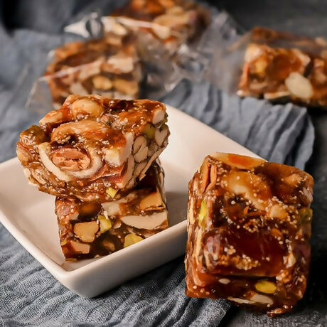 Vellanki Foods khajura Dates Burfi - Swadesiicart