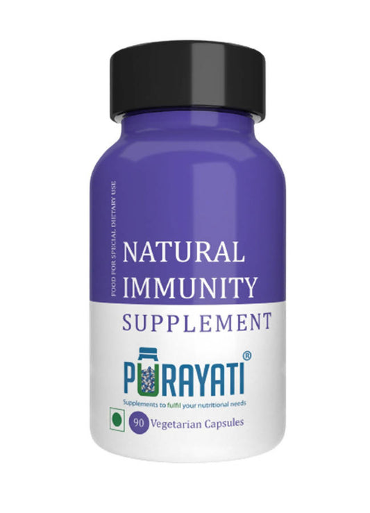 Purayati Natural Immunity Supplement Capsules | Swadesiicart