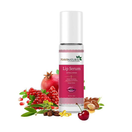 7 Days Premium Pink Lip Serum Oil For Lip Shine, Glossy, Soft With Moisturizer - Swadesiicart