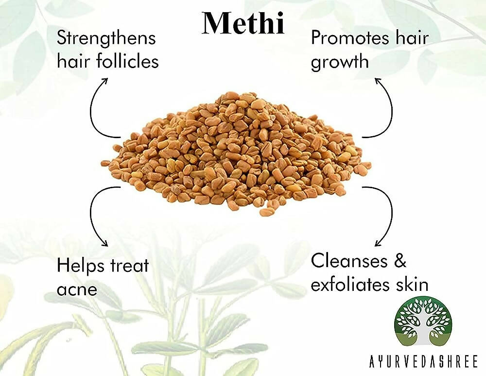Ayurvedashree Fenugreek Seeds Powder | Swadesiicart