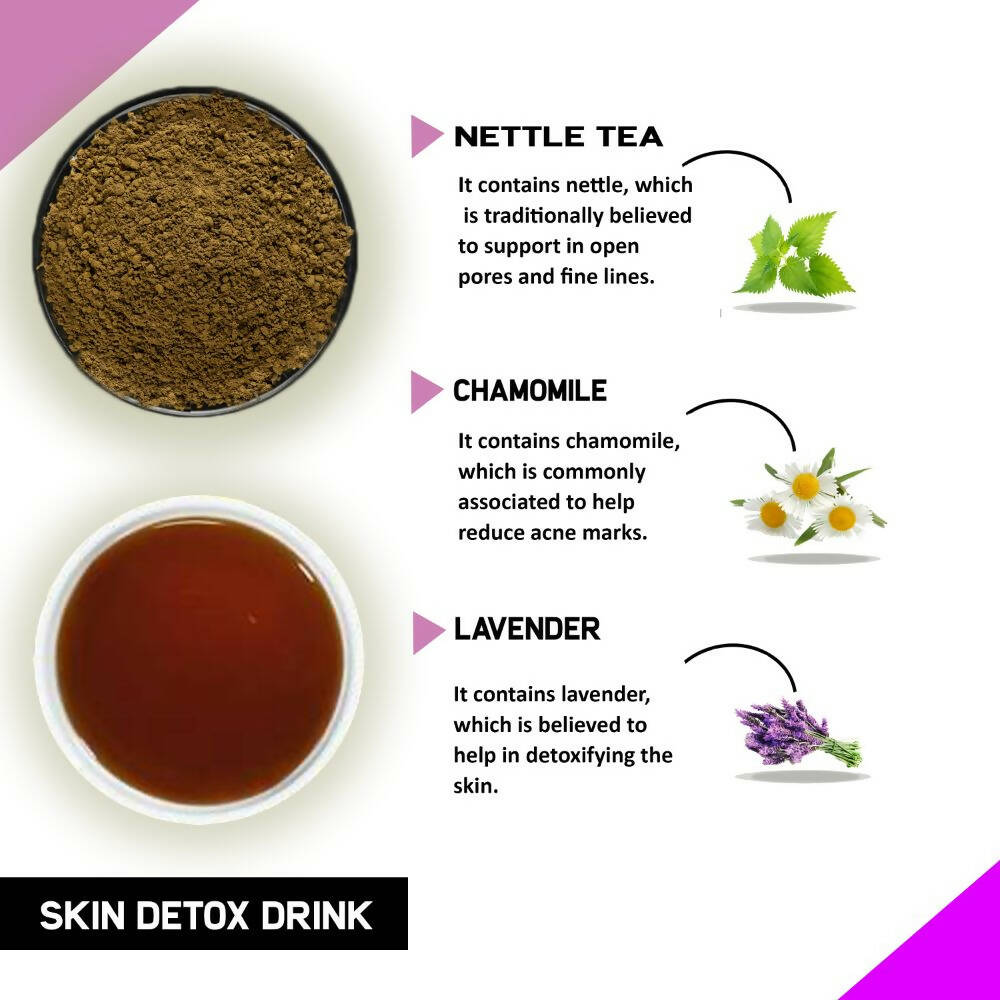 Just Vedic Skin Detox Drink - Swadesiicart
