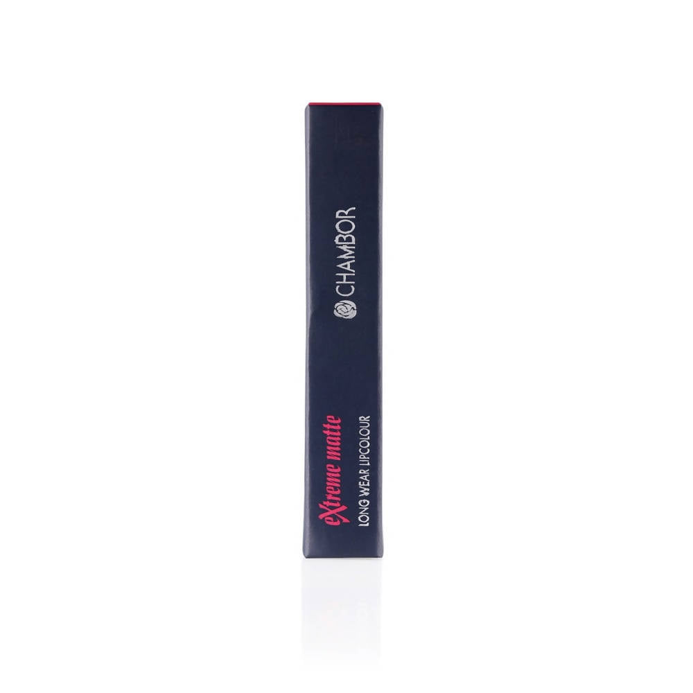 Chambor 12 Atomic Red Extreme Matte Long Wear Lip Colour - Swadesiicart