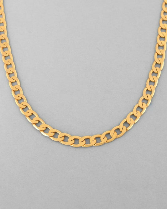 VOJ Gold-Polished Chain For Men | Swadesiicart