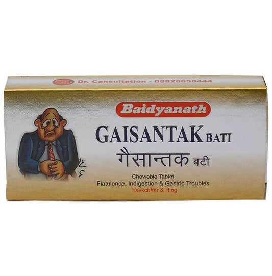 Baidyanath Jhansi Gaisantak Bati Tablets - Ayurvedant Pvt. Ltd.