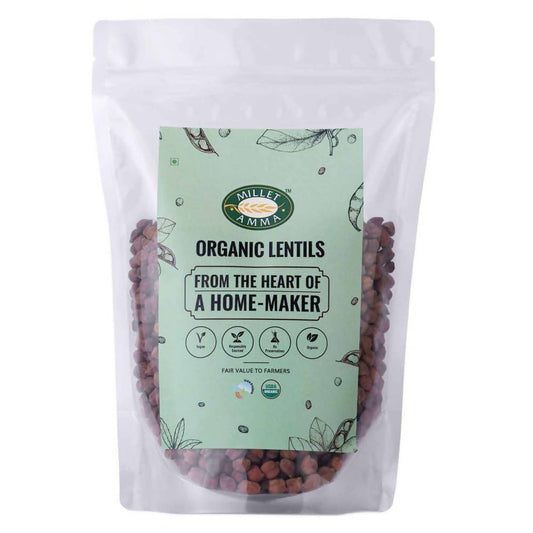 Millet Amma Organic Bengal Gram (Kaala Chana) - Millet Amma urban Monk pvt Ltd