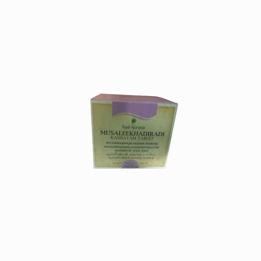 Rajah Ayurveda Musaleekhadiradi Kashayam Tablets - Rajah Ayurveda