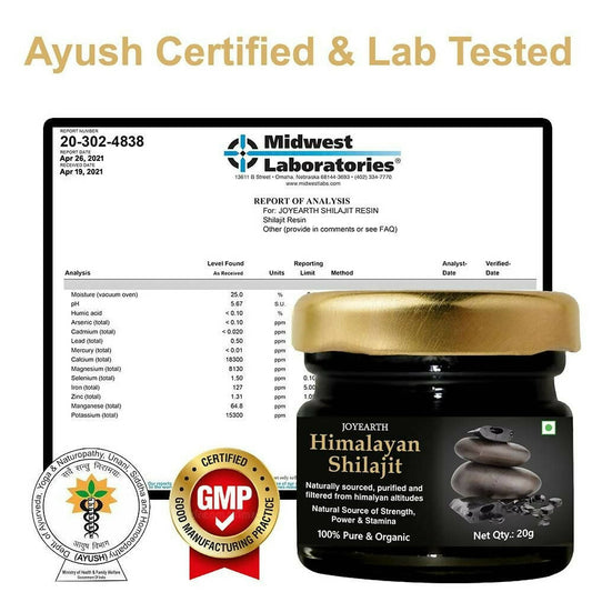 Joyearth Himalayan Sj Resin - Swadesiicart