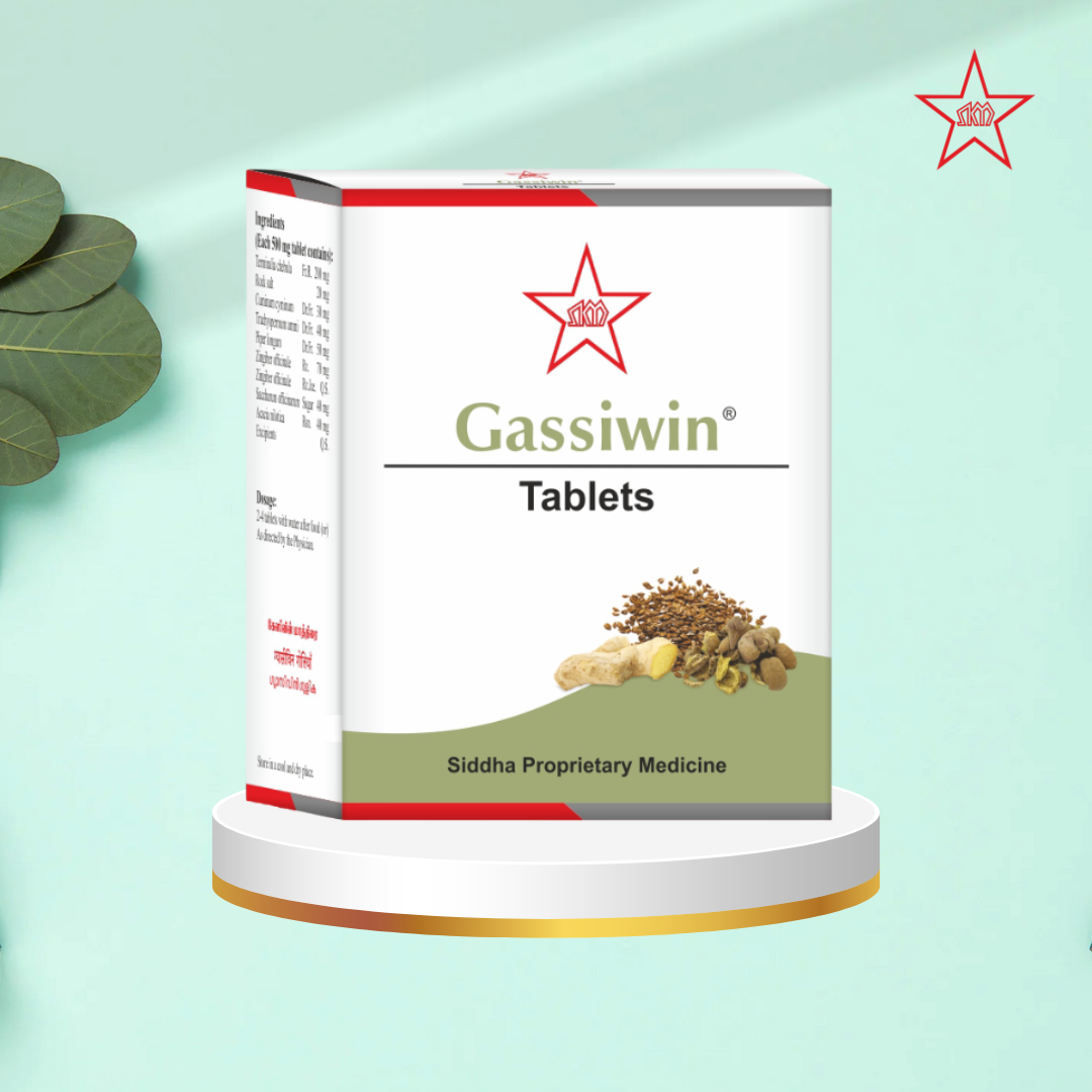 Skm Ayurveda Gassiwin Tablet | Swadesiicart