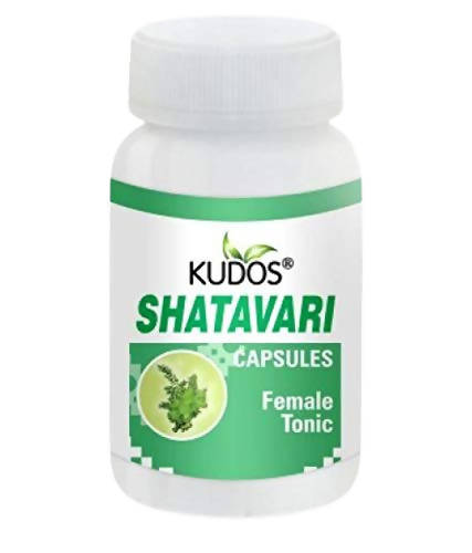 Kudos Ayurveda Shatavari Female Tonic Capsules | Swadesiicart