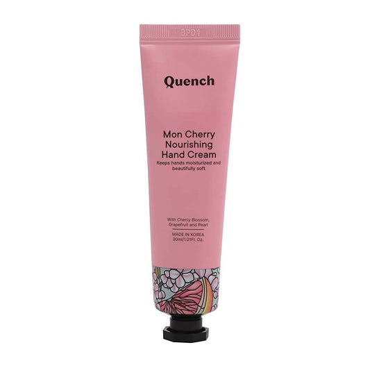Quench Botanics Mon Cherry Nourishing Hand Cream - Korean Skincare | Swadesiicart
