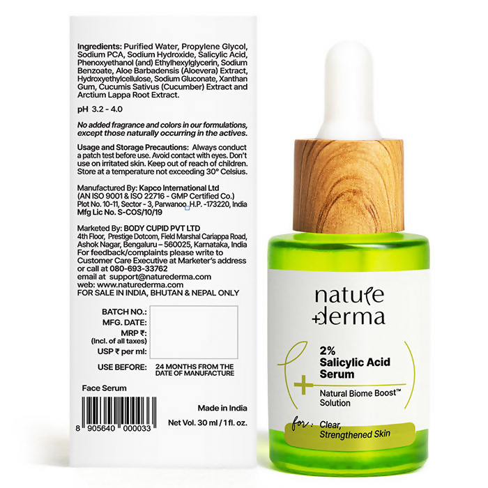 Nature Derma 2% Salicylic Acid Serum | Swadesiicart