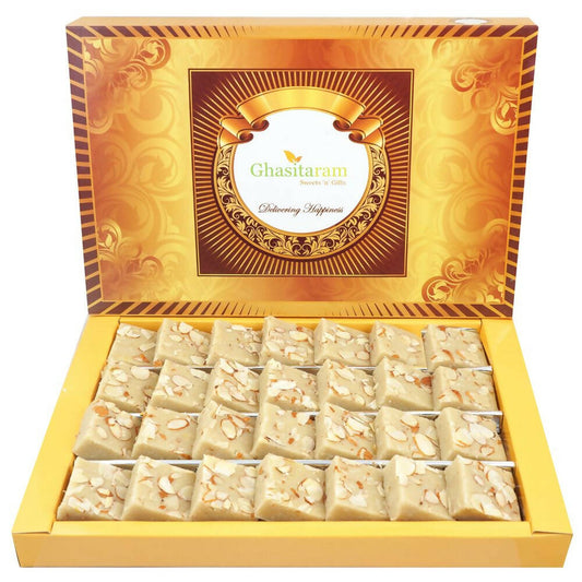 Ghasitaram Pure Badam Barfi | Swadesiicart