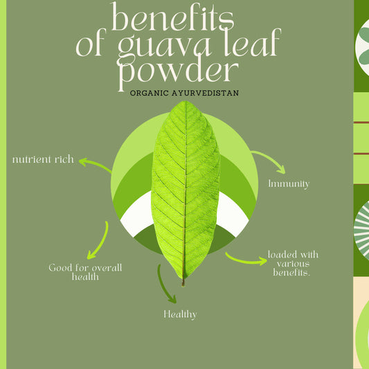 Organic Ayurvedistan Guava Leaves Powder - Swadesiicart