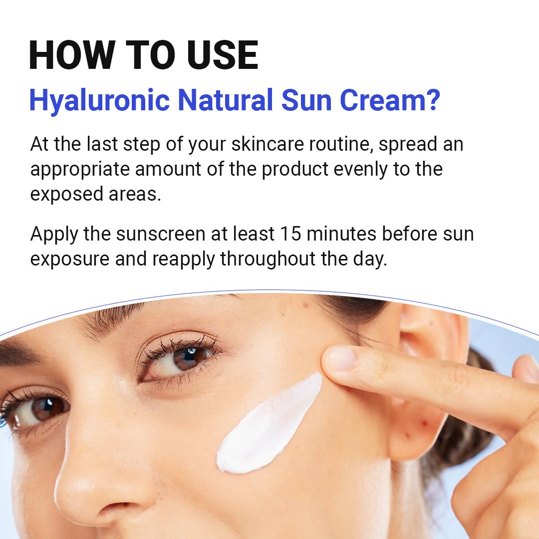 Isntree Hyaluronic Acid Natural Suncream SPF 50 | Swadesiicart