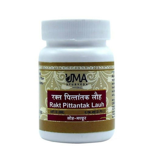 Uma Ayurveda Rakta Pittantak Lauha Tablets - Uma Ayurveda