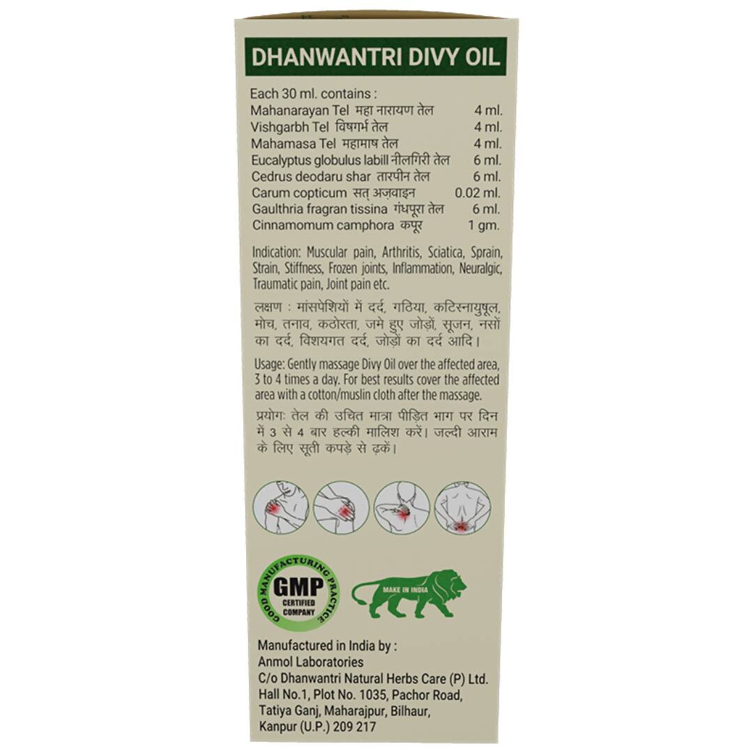 Dhanwantri Divy Oil - Swadesiicart