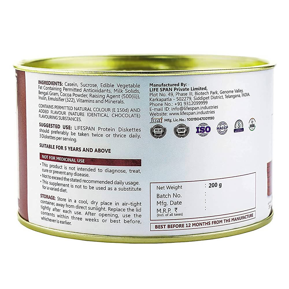 LifeSpan Protein Diskettes - Swadesiicart