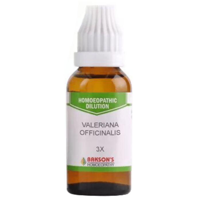 Bakson's Homeopathy Valeriana Officinalis Dilution - Limited Time Offer - Swadesiicart