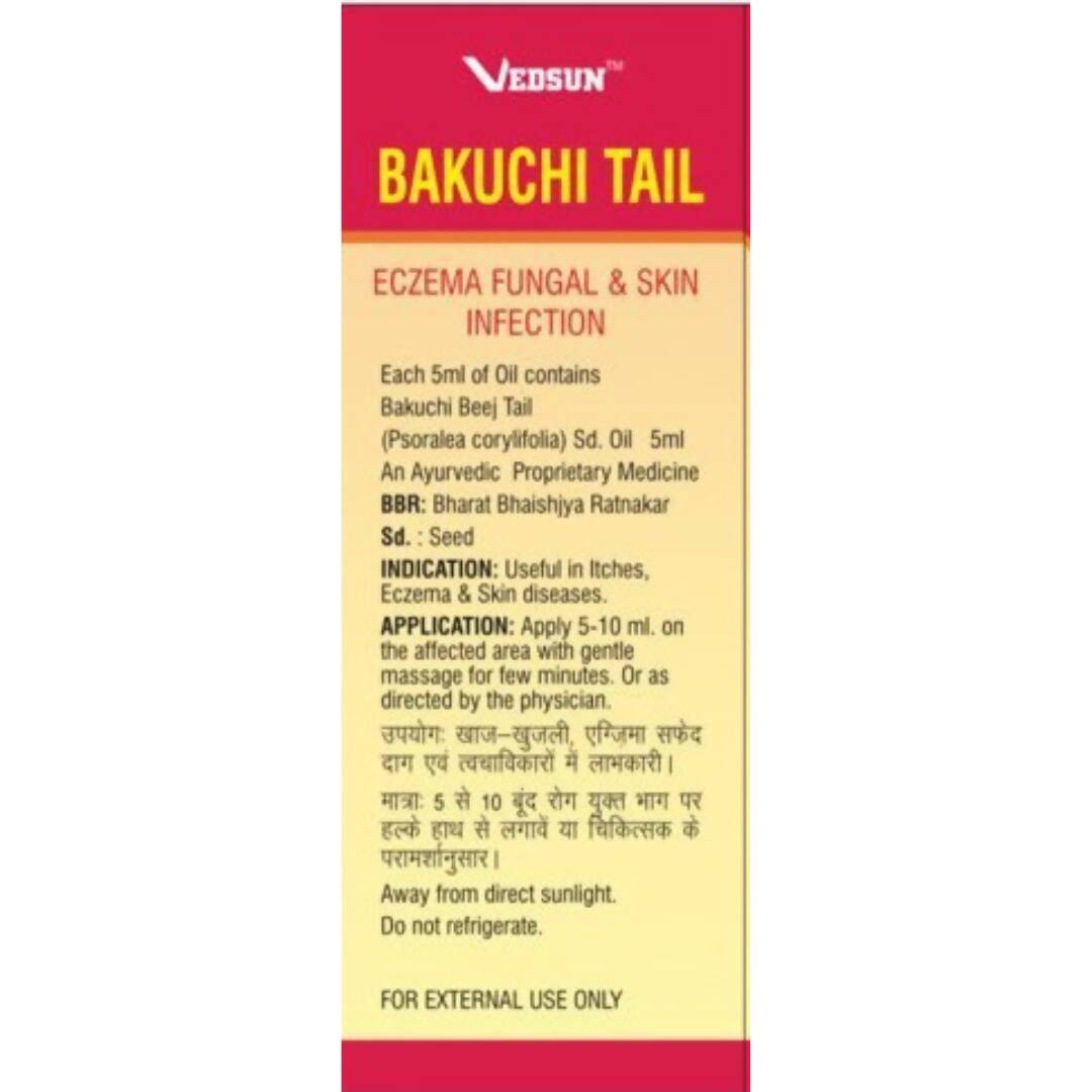 Vedsun Naturals Bakuchi Oil - Swadesiicart