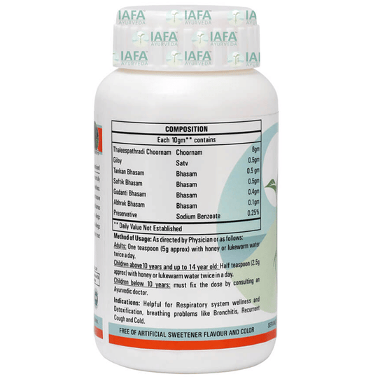 Iafa Ayuveda Respiratory Detox Formula | Swadesiicart