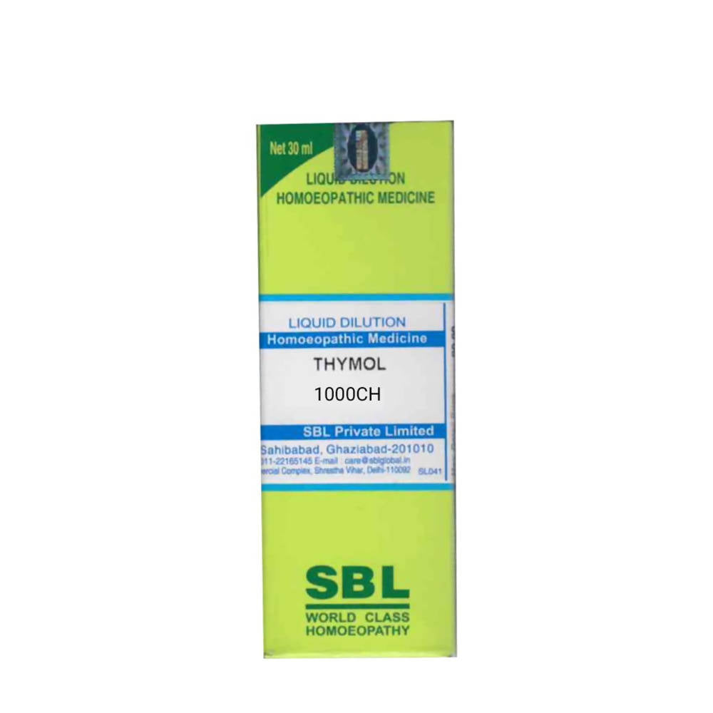 SBL Homeopathy Thymol Dilution | Swadesiicart