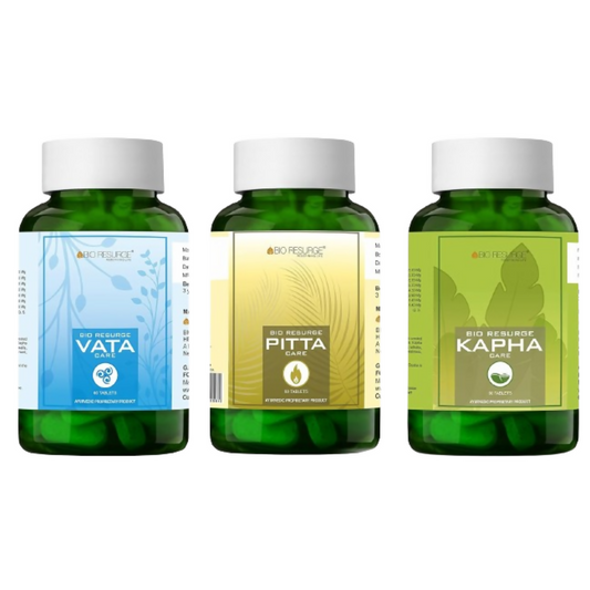Bio Resurge Life Pitta Vatta Kapha Tablets Combo - Bio Resurge