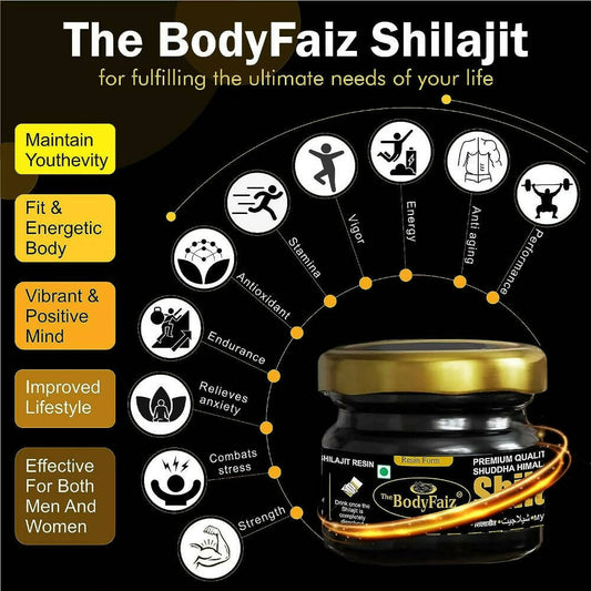 The BodyFaiz Shuddha Himalayan Sj Resin - Swadesiicart