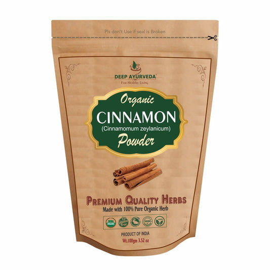 Deep Ayurveda Organic Cinnamon Powder - DEEP AYURVEDA