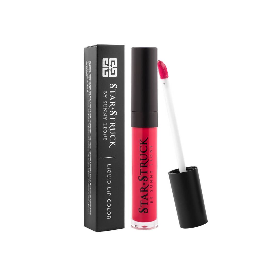 Star Struck By Sunny Leone Liquid Lip Color - Wild Cherry | Swadesiicart