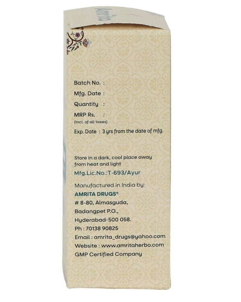 Amrita Tuswin Cough Syrup With Tulasi - Swadesiicart