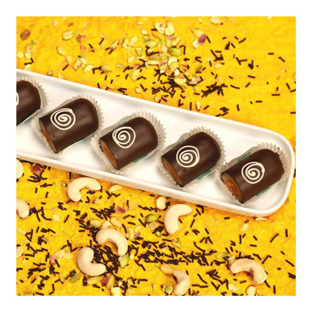 Olive Mithai Kaju Chocolate Roll | Swadesiicart