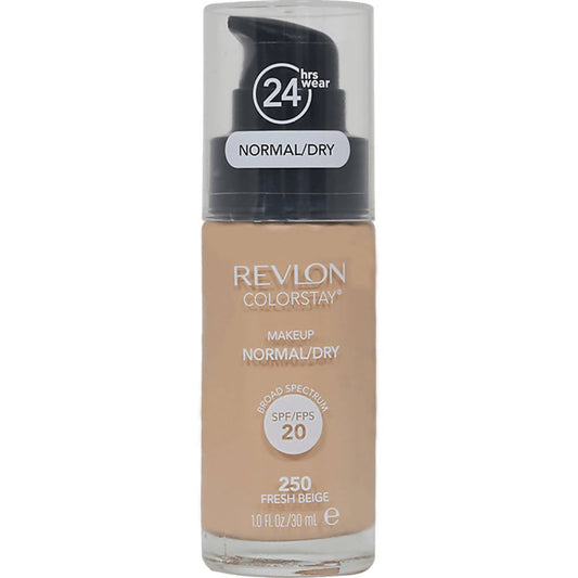 Revlon Colorstay Makeup For Normal / Dry Skin with SPF/FPS 20 - 250 Fresh Beige - Swadesiicart