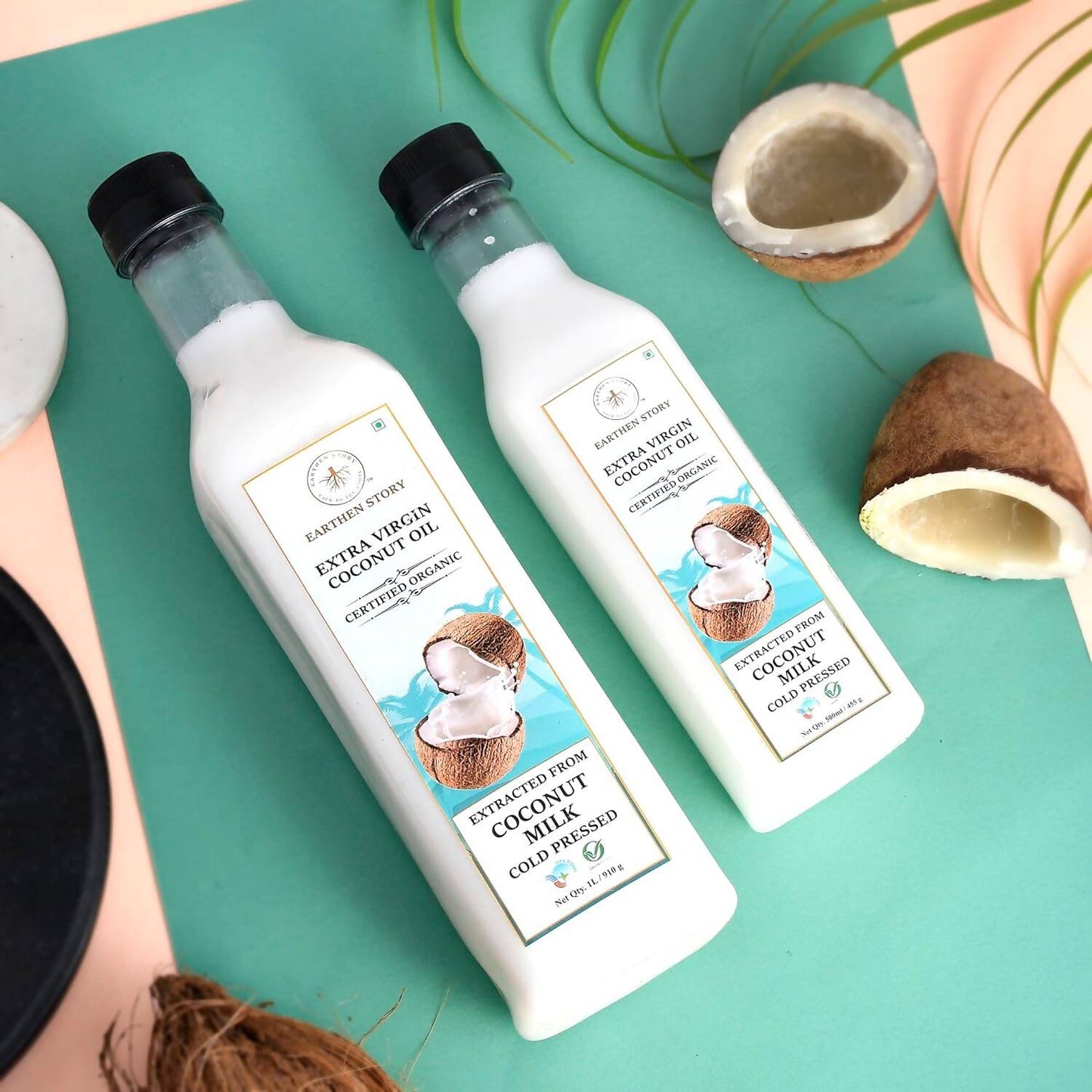 Earthen Story Certified Organic Extra virgin coconut oil - Swadesiicart