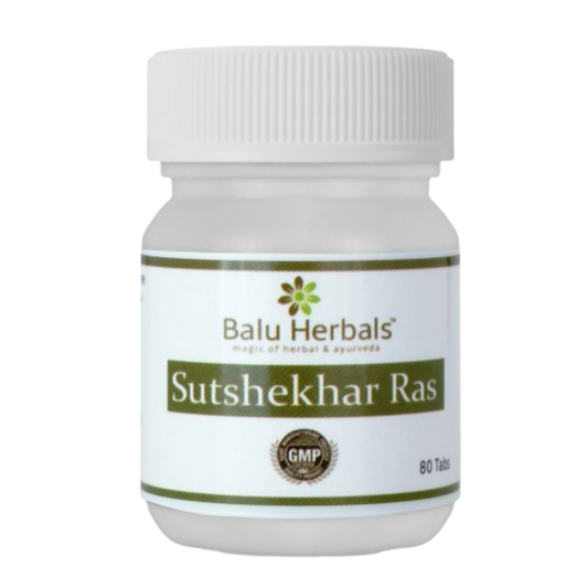 Balu Herbals Sutashekar Ras Tablets - Balu Herbals