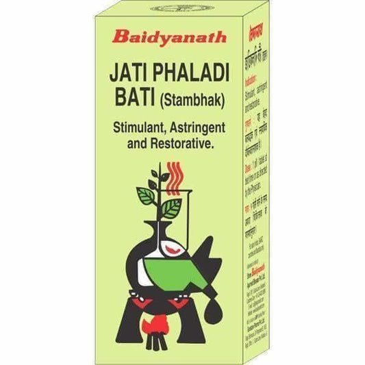 Baidyanath Jati Phaladi Bati (Stambhak) | Swadesiicart