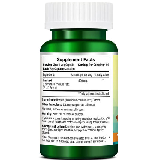 Morpheme Remedies Haritaki Capsules | Swadesiicart