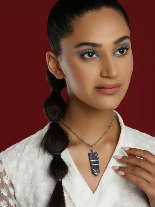 Women's Silver-Plated Chain - Ruby Raang | Swadesiicart